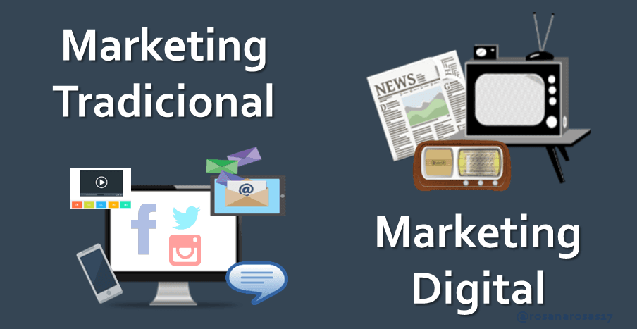 Marketing Tradicional y Marketing Digital: Características y Diferencias  [Infografía]