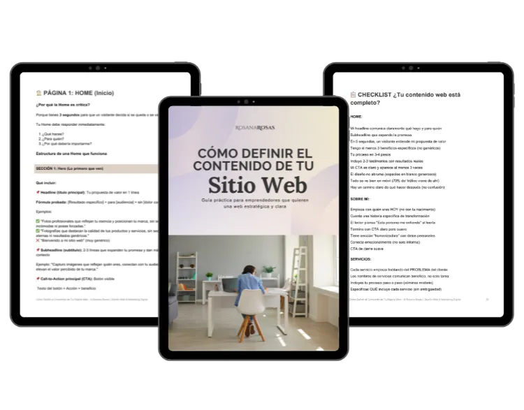 Cómo Definir el Contenido de Sitio Web