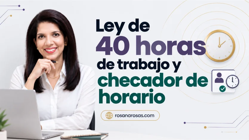 Ley de 40 horas y checador de horario