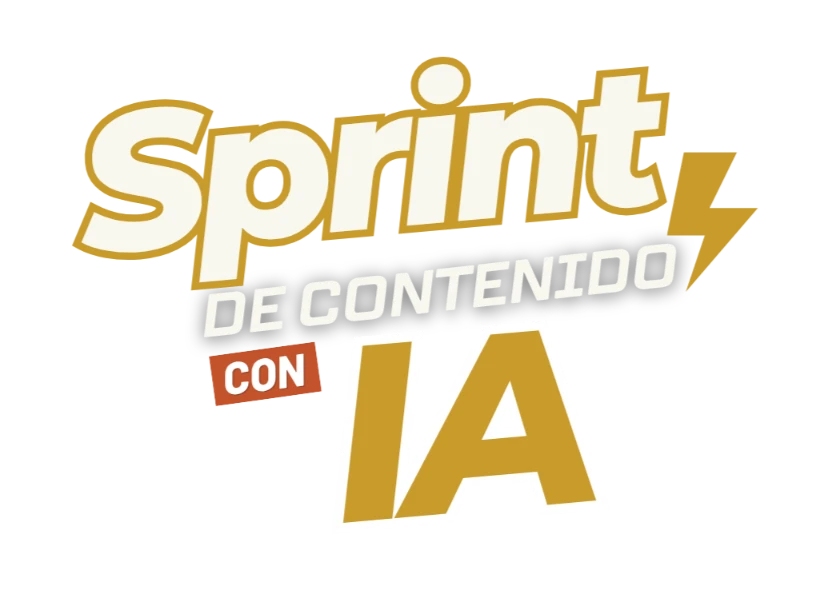 Logo Sprint de Contenido con IA