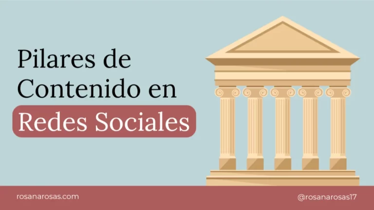 pilares de contenido en redes sociales