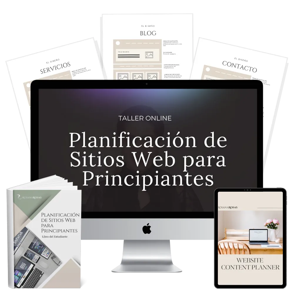 Taller de planificación de sitios web para principiantes